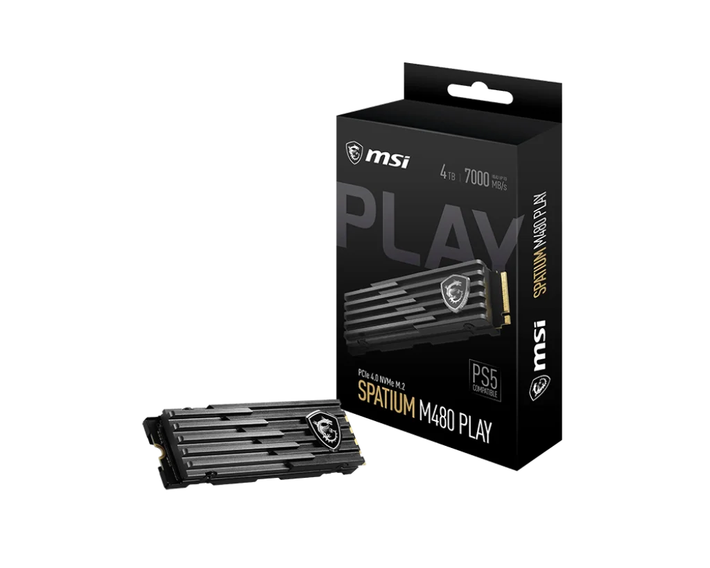 SSD M.2 накопитель MSI SPATIUM M480 PLAY